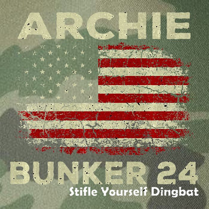 Archie Bunker 24 For President Legacy Tie Dye Trucker Hat