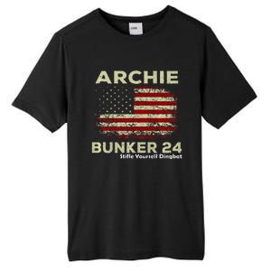 Archie Bunker 24 For President Tall Fusion ChromaSoft Performance T-Shirt