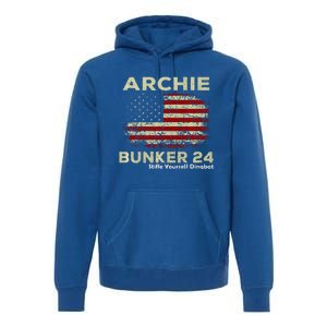 Archie Bunker 24 For President Premium Hoodie