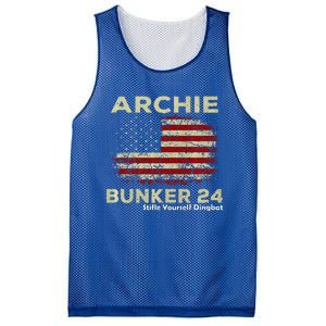 Archie Bunker 24 For President Mesh Reversible Basketball Jersey Tank