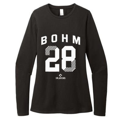 Alec Bohm 28 Philadelphia Pennsylvania Baseball Player Womens CVC Long Sleeve Shirt