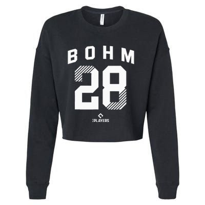 Alec Bohm 28 Philadelphia Pennsylvania Baseball Player Cropped Pullover Crew