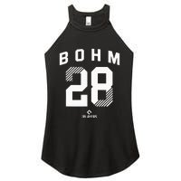 Alec Bohm 28 Philadelphia Pennsylvania Baseball Player Women's Perfect Tri Rocker Tank