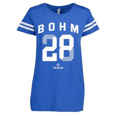 Alec Bohm 28 Philadelphia Pennsylvania Baseball Player Enza Ladies Jersey Football T-Shirt