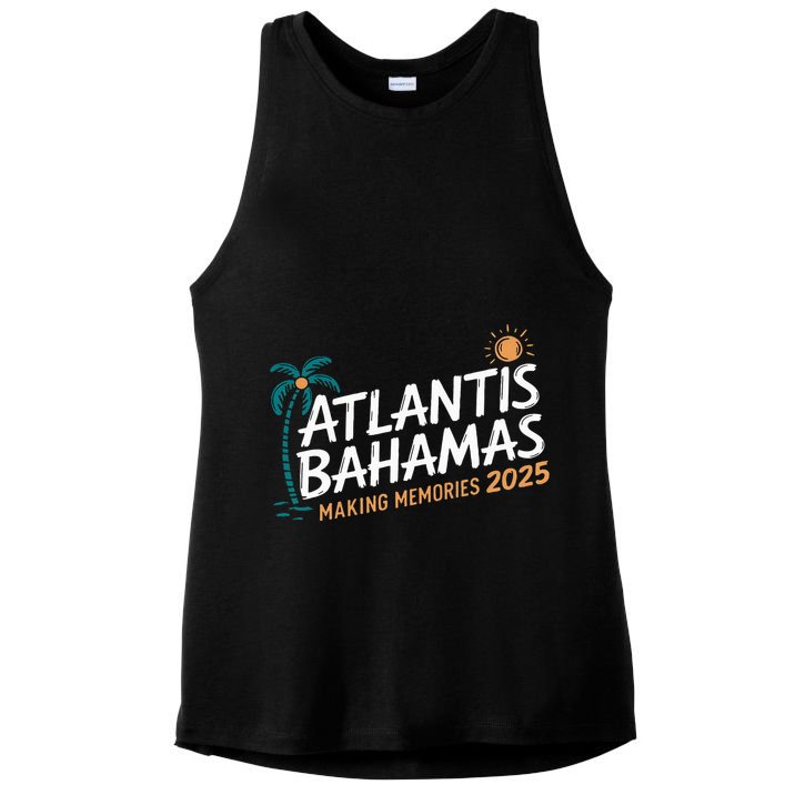 Atlantis Bahamas 2025 Family Trip Friends Group Vacation Ladies PosiCharge Tri-Blend Wicking Tank