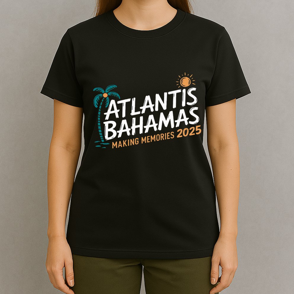 Atlantis Bahamas 2025 Family Trip Friends Group Vacation T-Shirt