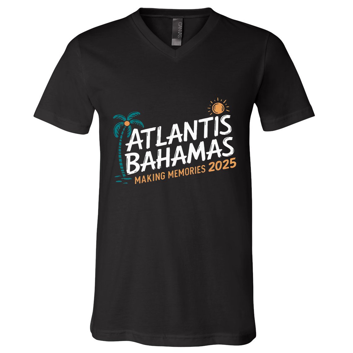 Atlantis Bahamas 2025 Family Trip Friends Group Vacation V-Neck T-Shirt