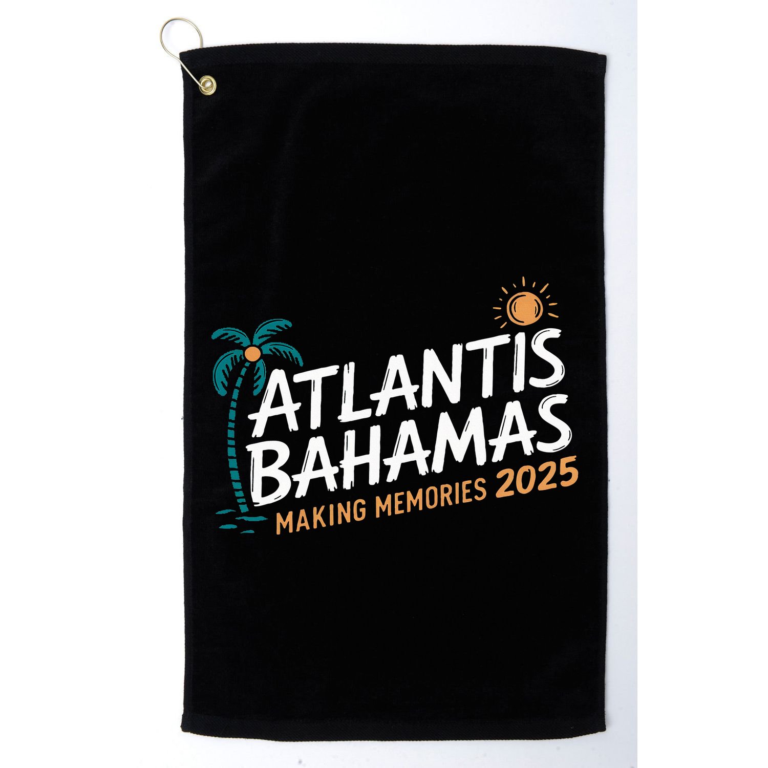 Atlantis Bahamas 2025 Family Trip Friends Group Vacation Golf Towel