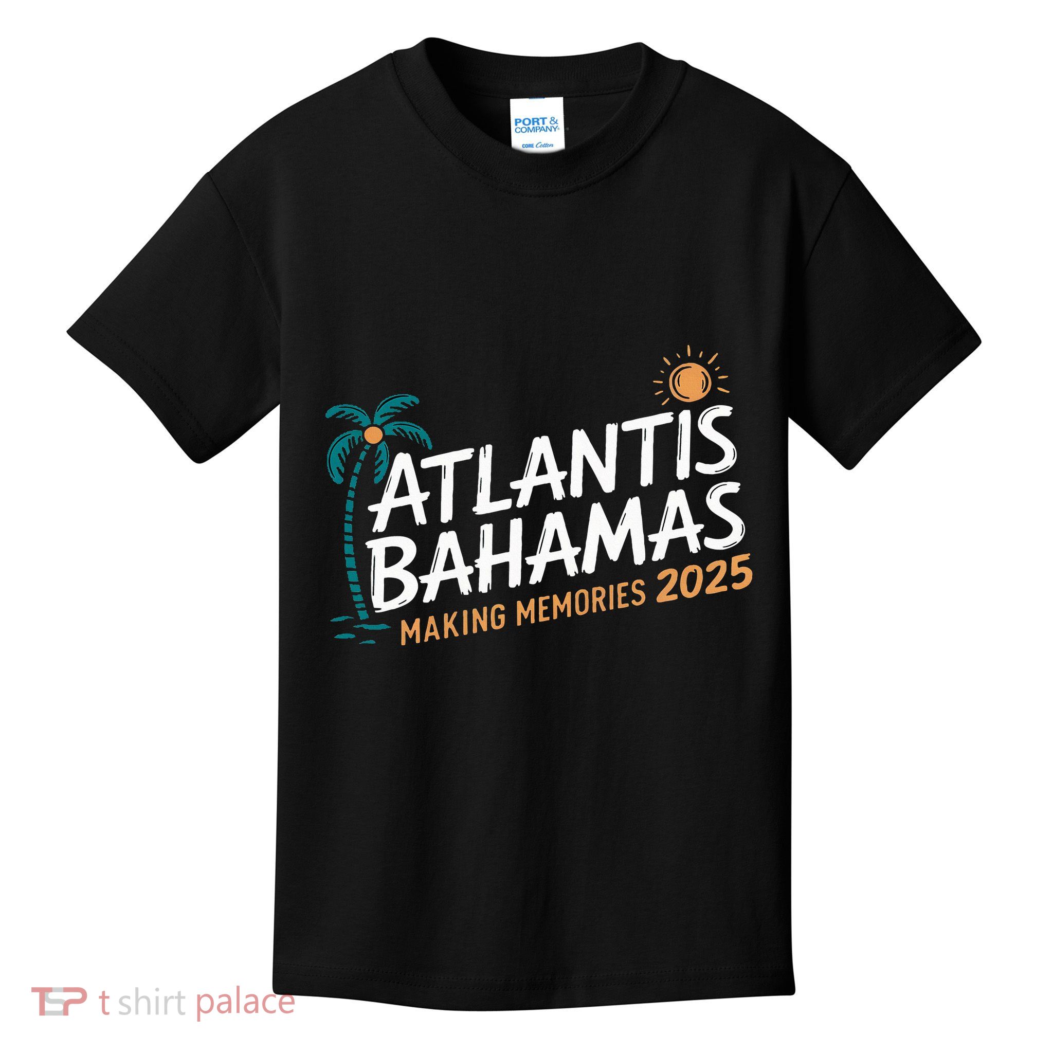 Atlantis Bahamas 2025 Family Trip Friends Group Vacation Kids T-Shirt