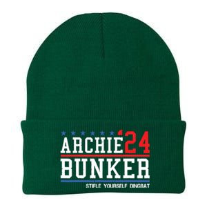 Archie Bunker 24 For President 2024 Knit Cap Winter Beanie