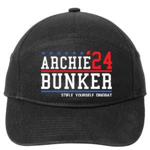 Archie Bunker 24 For President 2024 7-Panel Snapback Hat