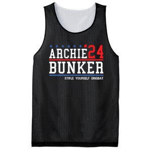 Archie Bunker 24 For President 2024 Mesh Reversible Basketball Jersey Tank