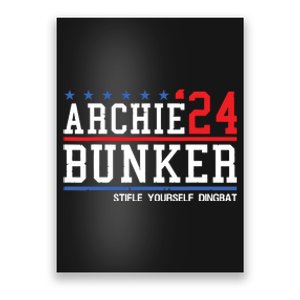 Archie Bunker 24 For President 2024 Poster