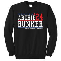 Archie Bunker 24 For President 2024 Tall Sweatshirt