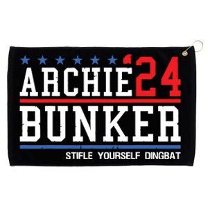 Archie Bunker 24 For President 2024 Grommeted Golf Towel