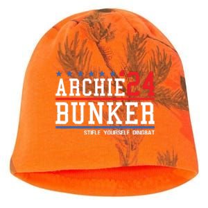 Archie Bunker 24 For President 2024 Kati - Camo Knit Beanie