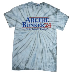 Archie Bunker 24 For President 2024 Tie-Dye T-Shirt