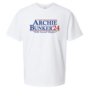 Archie Bunker 24 For President 2024 Sueded Cloud Jersey T-Shirt