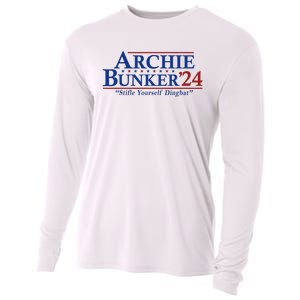 Archie Bunker 24 For President 2024 Cooling Performance Long Sleeve Crew