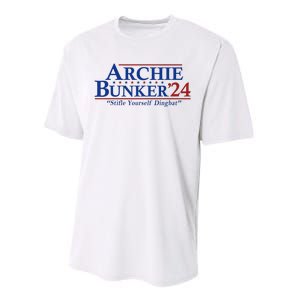 Archie Bunker 24 For President 2024 Performance Sprint T-Shirt