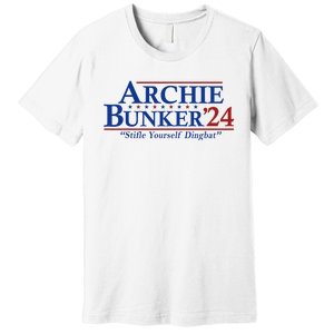 Archie Bunker 24 For President 2024 Premium T-Shirt