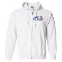 Archie Bunker 24 For President 2024 Full Zip Hoodie