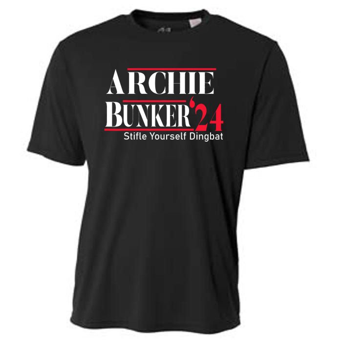 Archie Bunker 24 For President Cooling Performance Crew T-Shirt