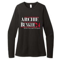 Archie Bunker 24 For President Womens CVC Long Sleeve Shirt