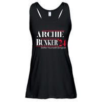 Archie Bunker 24 For President Ladies Essential Flowy Tank