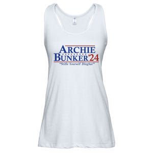 Archie Bunker 24 For President 2024 Ladies Essential Flowy Tank