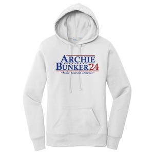 Archie Bunker 24 For President 2024 Women's Pullover Hoodie