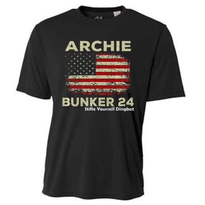 Archie Bunker 24 For President Cooling Performance Crew T-Shirt