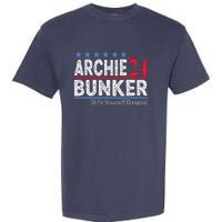 Archie Bunker 24 For President 2024 Garment-Dyed Heavyweight T-Shirt