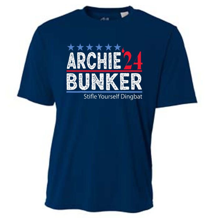 Archie Bunker 24 For President 2024 Cooling Performance Crew T-Shirt