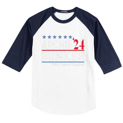 Archie Bunker 24 For President 2024 Baseball Sleeve Shirt