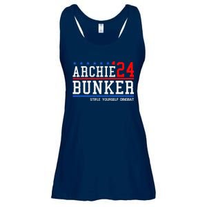 Archie Bunker 24 For President 2024 Ladies Essential Flowy Tank