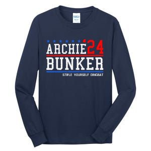 Archie Bunker 24 For President 2024 Tall Long Sleeve T-Shirt