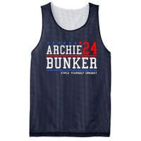 Archie Bunker 24 For President 2024 Mesh Reversible Basketball Jersey Tank