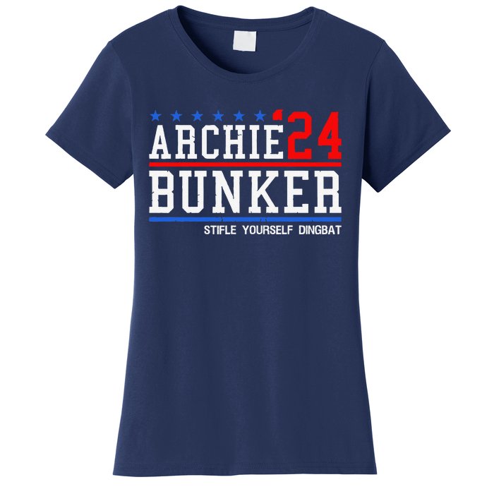 Archie Bunker 24 For President 2024 Women's T-Shirt