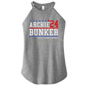 Archie Bunker 24 For President 2024 Women's Perfect Tri Rocker Tank