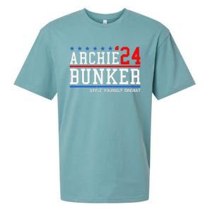 Archie Bunker 24 For President 2024 Sueded Cloud Jersey T-Shirt