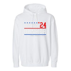 Archie Bunker 24 For President 2024 Garment-Dyed Fleece Hoodie