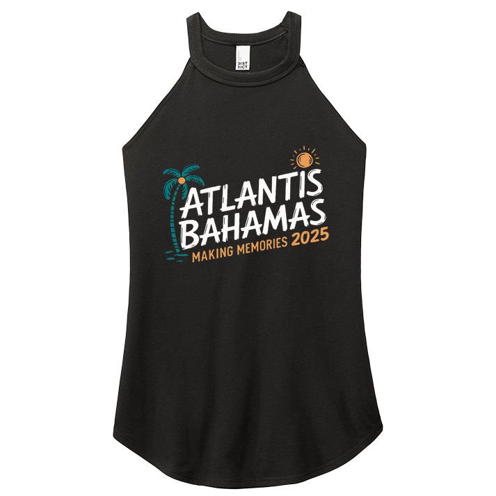 Atlantis Bahamas 2025 Family Trip Friends Women's Perfect Tri Rocker Tank