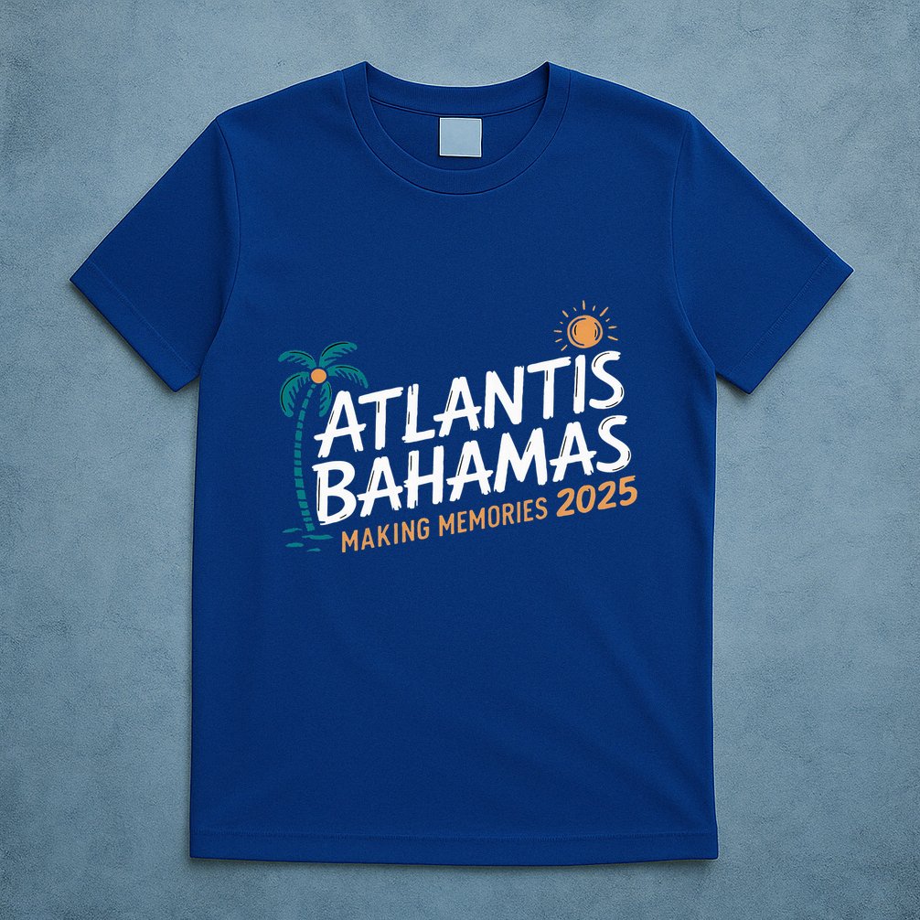 Atlantis Bahamas 2025 Family Trip Friends T-Shirt