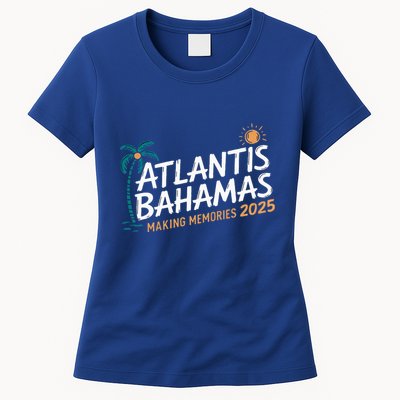 Atlantis Bahamas 2025 Family Trip Friends Womens T-Shirt