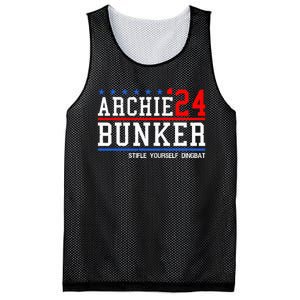 Archie Bunker 24 For President 2024 Mesh Reversible Basketball Jersey Tank