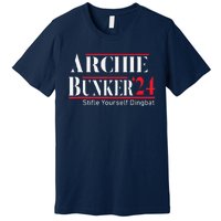 Archie Bunker 24 For President Premium T-Shirt