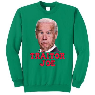 Anti Biden AntiBiden Pro Trump 2024 ProTrump Funny Traitor Joe Meme Sweatshirt