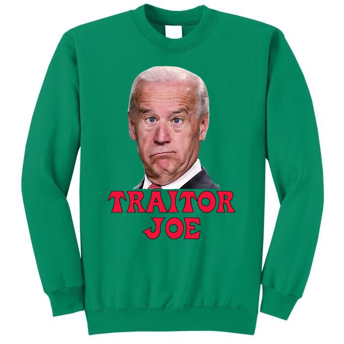 Anti Biden AntiBiden Pro Trump 2024 ProTrump Funny Traitor Joe Meme Sweatshirt