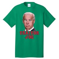 Anti Biden AntiBiden Pro Trump 2024 ProTrump Funny Traitor Joe Meme Tall T-Shirt